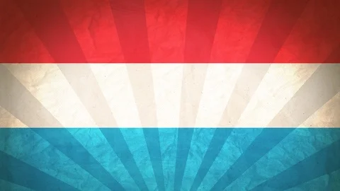 Seamless Flag Of Luxembourg Stock Footage 112373302