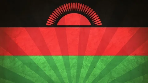 Seamless Flag Of Malawi Stock Footage 112389824