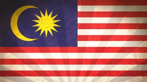 Seamless Flag Of Malaysia Stock Footage 112113945