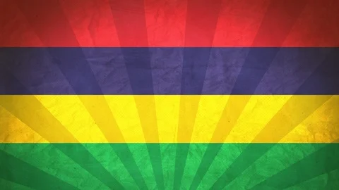 Seamless Flag Of Mauritius Stock Footage 112391891