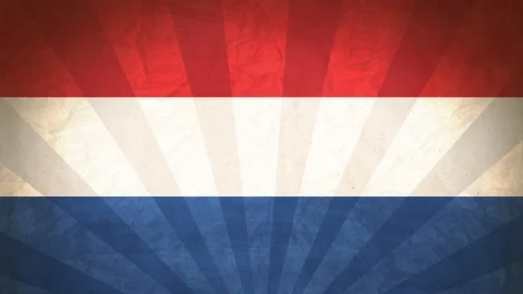 Seamless Flag Of Netrherlands Stock Footage 112375151