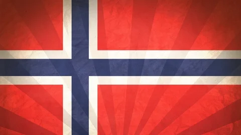 Seamless Flag Of Norway Stock Footage 112375529