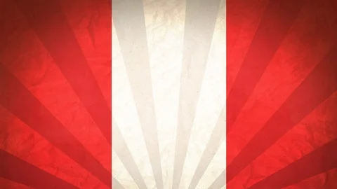 Seamless Flag Of Peru Stock Footage 112631639