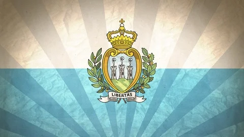 Seamless Flag Of San Stock Footage 112514042