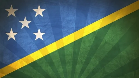 Seamless Flag Of Solomon Islands Stock Footage 112630798