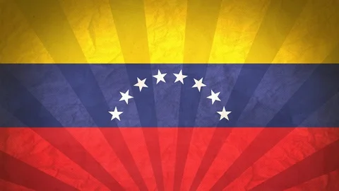 Seamless Flag Of Venezuela Stock Footage 112631812