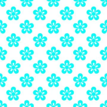 Seamless floral abstract texture. simple illustration. Stock Illustration
