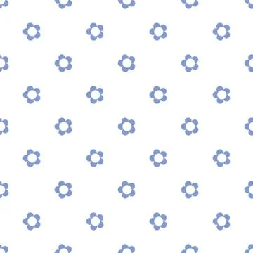 Seamless floral abstract texture. simple illustration. Stock Illustration