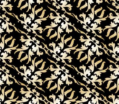 Seamless floral background Stock Illustration