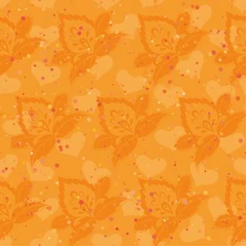 Seamless floral background Stock Illustration