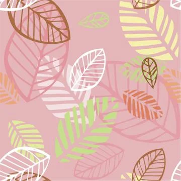 Seamless floral background Stock Illustration