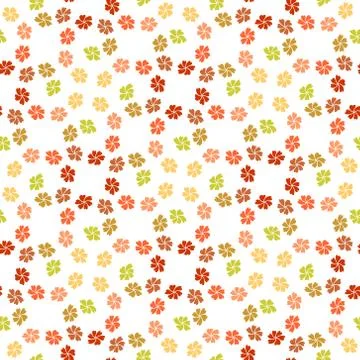 Seamless floral background. Stock Illustration