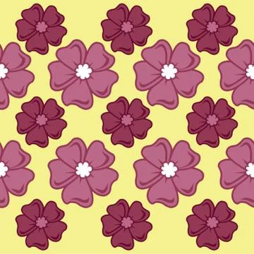 Seamless Floral Background Stock-Illustration