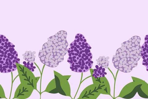 Seamless floral background Stock Illustration