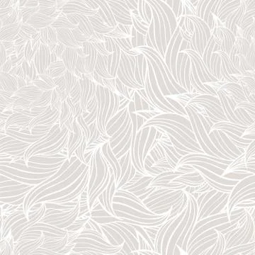 Seamless floral background pattern in beige and white color Stock Illustration