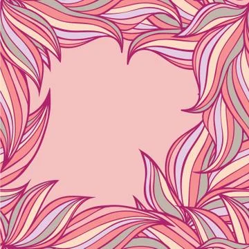 Seamless floral background pattern Illustrazione stock