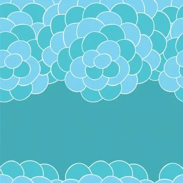 Seamless floral background pattern Stock Illustration