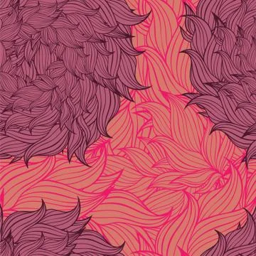 Seamless floral background pattern Stock Illustration