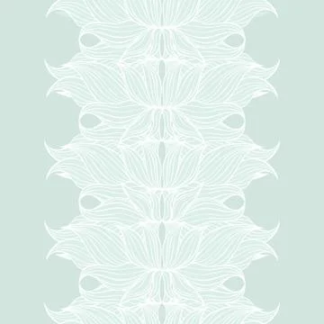 Seamless floral background pattern Stock Illustration