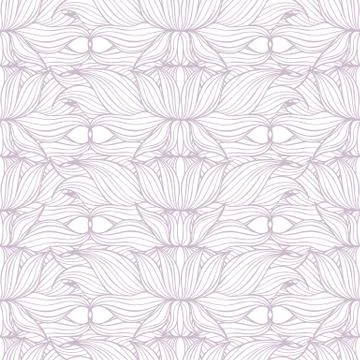 Seamless floral background pattern Stock Illustration