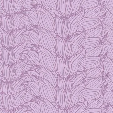 Seamless floral background pattern. Nature theme,leaves, hand - drawn abstract Stock Illustration