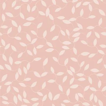 Seamless floral background pattern in retro vintage pink colors Illustrazione stock