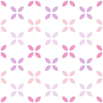 Seamless Floral decorative pattern, tile decor. Background decor Stock Illustration