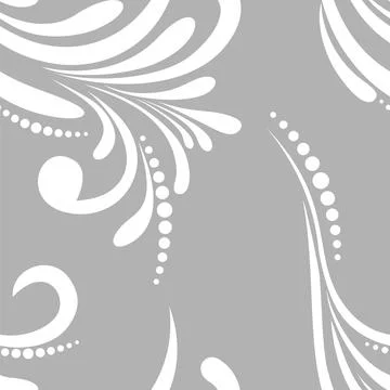 Seamless floral pattern, abstract background. Stock Illustration