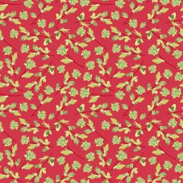 Seamless floral pattern. Background in small flowers for textiles, fabrics, c Stock Illustration