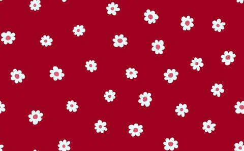Seamless floral pattern based on traditional folk art ornaments. Colorful イラスト素材