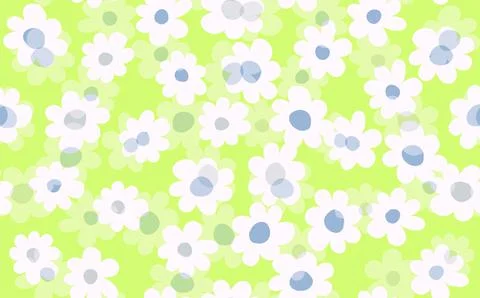 Seamless floral pattern based on traditional folk art ornaments. Colorful Stock Illustration