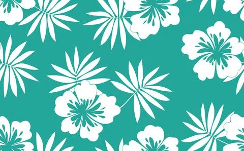 Seamless floral pattern based on traditional folk art ornaments. Colorful Stock Illustration