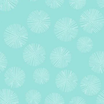 Seamless floral pattern based on traditional folk art ornaments. Colorful Stock Illustration