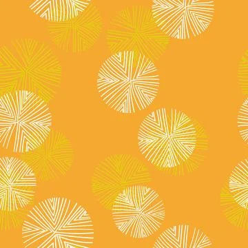 Seamless floral pattern based on traditional folk art ornaments. Colorful Stockillustratie