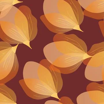 Seamless floral pattern based on traditional folk art ornaments. Colorful イラスト素材