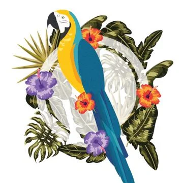 Seamless floral pattern cartoon Stockillustratie