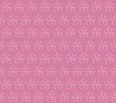 Seamless floral pattern.  Cherry blossoms. Blooming cherry. Illustrazione stock