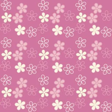 Seamless floral pattern. Eps 10. Stock Illustration