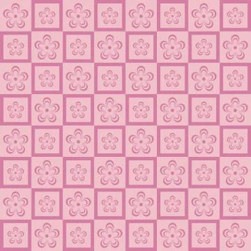Seamless floral pattern. Eps 10. Stock Illustration