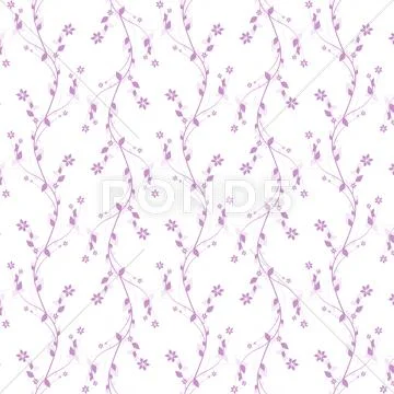 Seamless floral pattern Stock Illustration