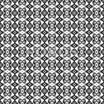 Seamless floral pattern Stock Illustration