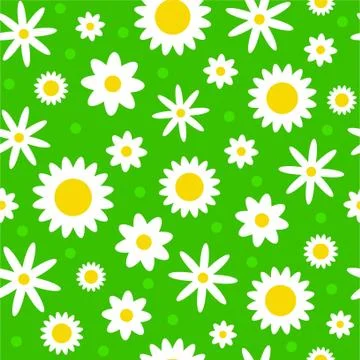 Seamless floral pattern Stock Illustration
