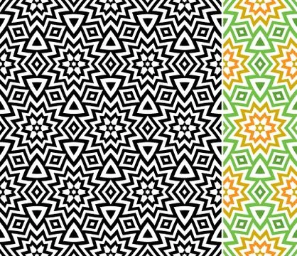 Seamless floral pattern Stock Illustration