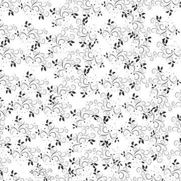 Seamless floral pattern Stock Illustration