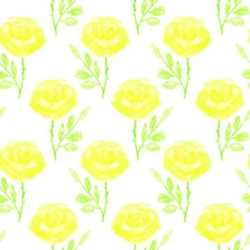 Seamless floral pattern Stock Illustration