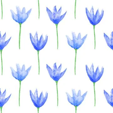Seamless floral pattern Stock Illustration