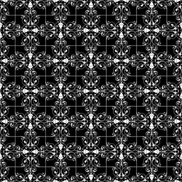 Seamless Floral Pattern Stock Illustration