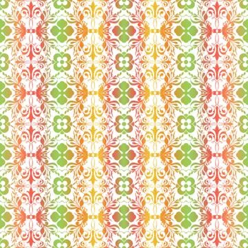 Seamless Floral Pattern Stock Illustration
