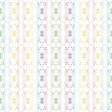 Seamless floral pattern Stock Illustration