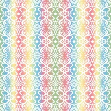 Seamless floral pattern Stock Illustration